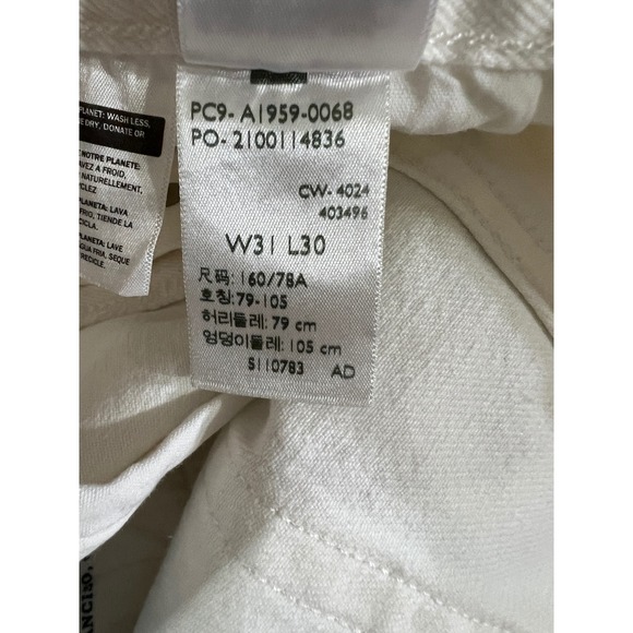 Levi's 501 '90s Women's Mid Rise Straight Leg Jeans Luminary W31 L30 NWT Big E - Picture 12 of 16